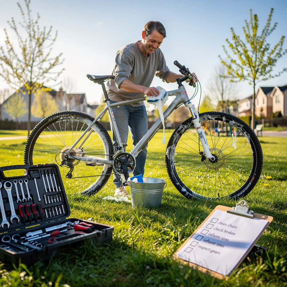 Fahrrad saisonreif machen: 10 Tipps für deine erste Fahrradtour