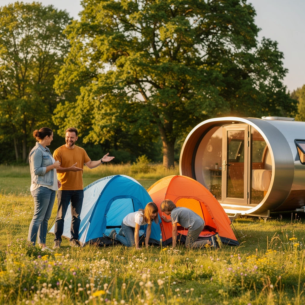 Camping oder Glamping? Was passt für meine Familie?