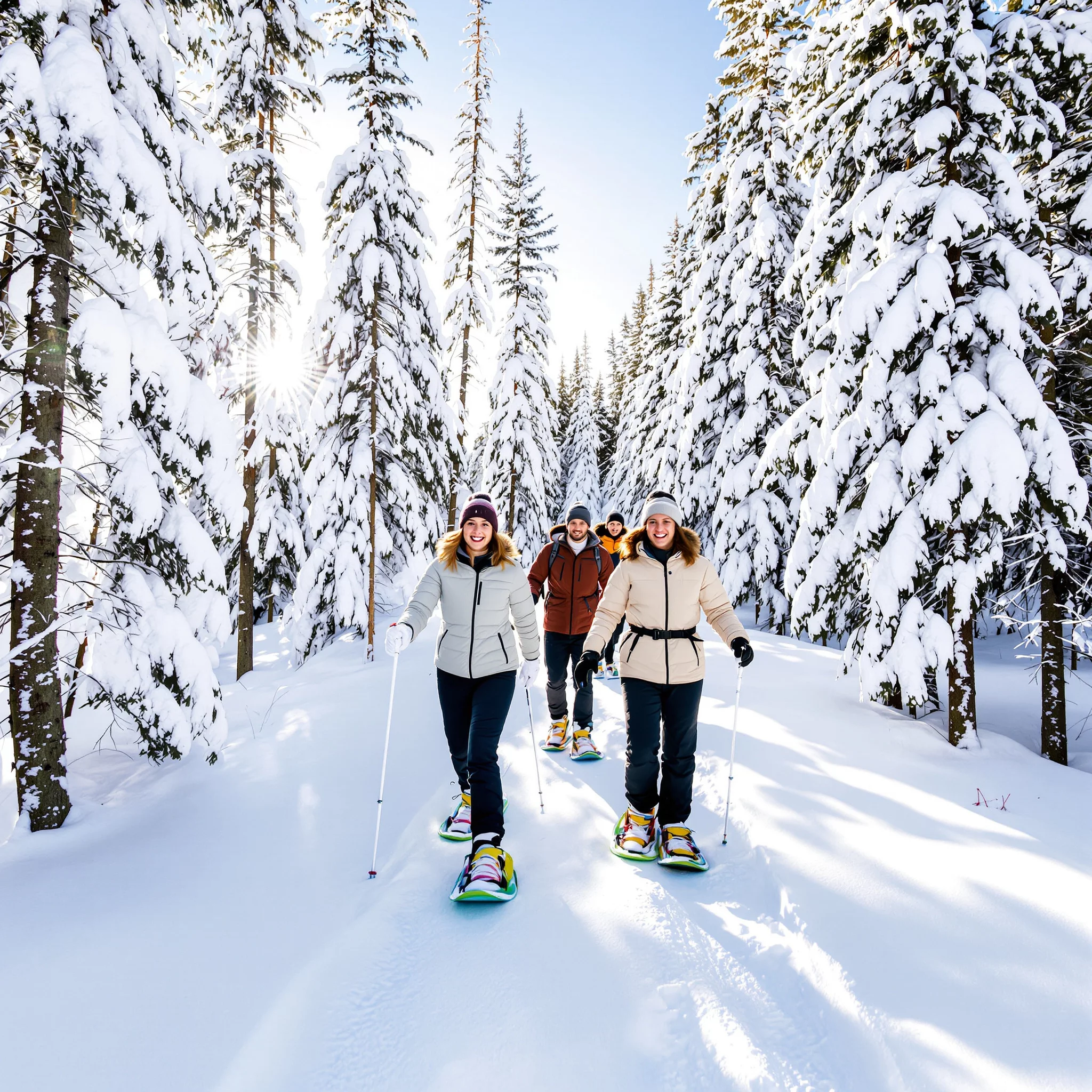 Abseits der Piste: Schneeschuh-Abenteuer durch das verschneite Sauerland
