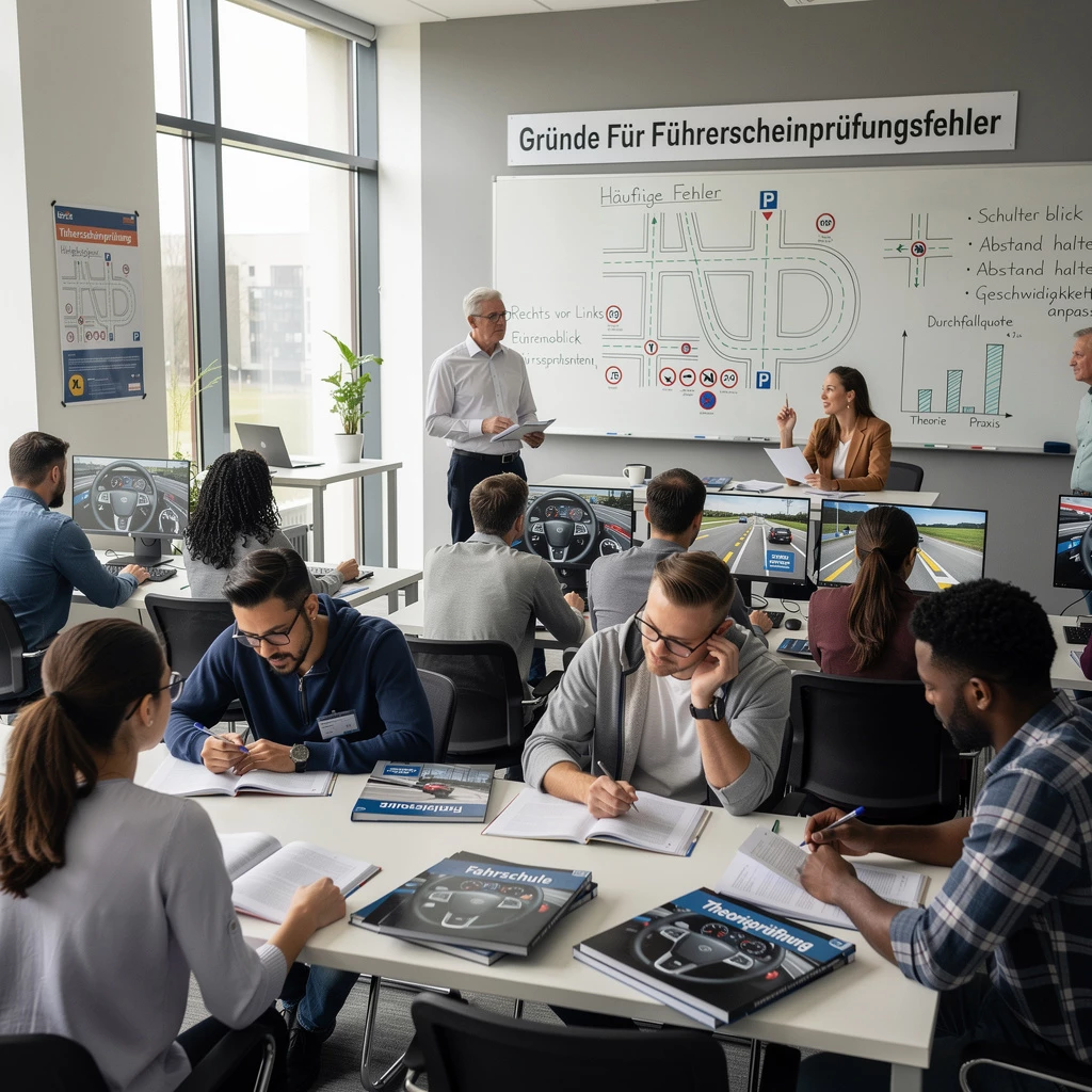 Warum rasseln so viele Fahrschüler durch die Führerscheinprüfung? Zahlen, Ursachen und Lösungen