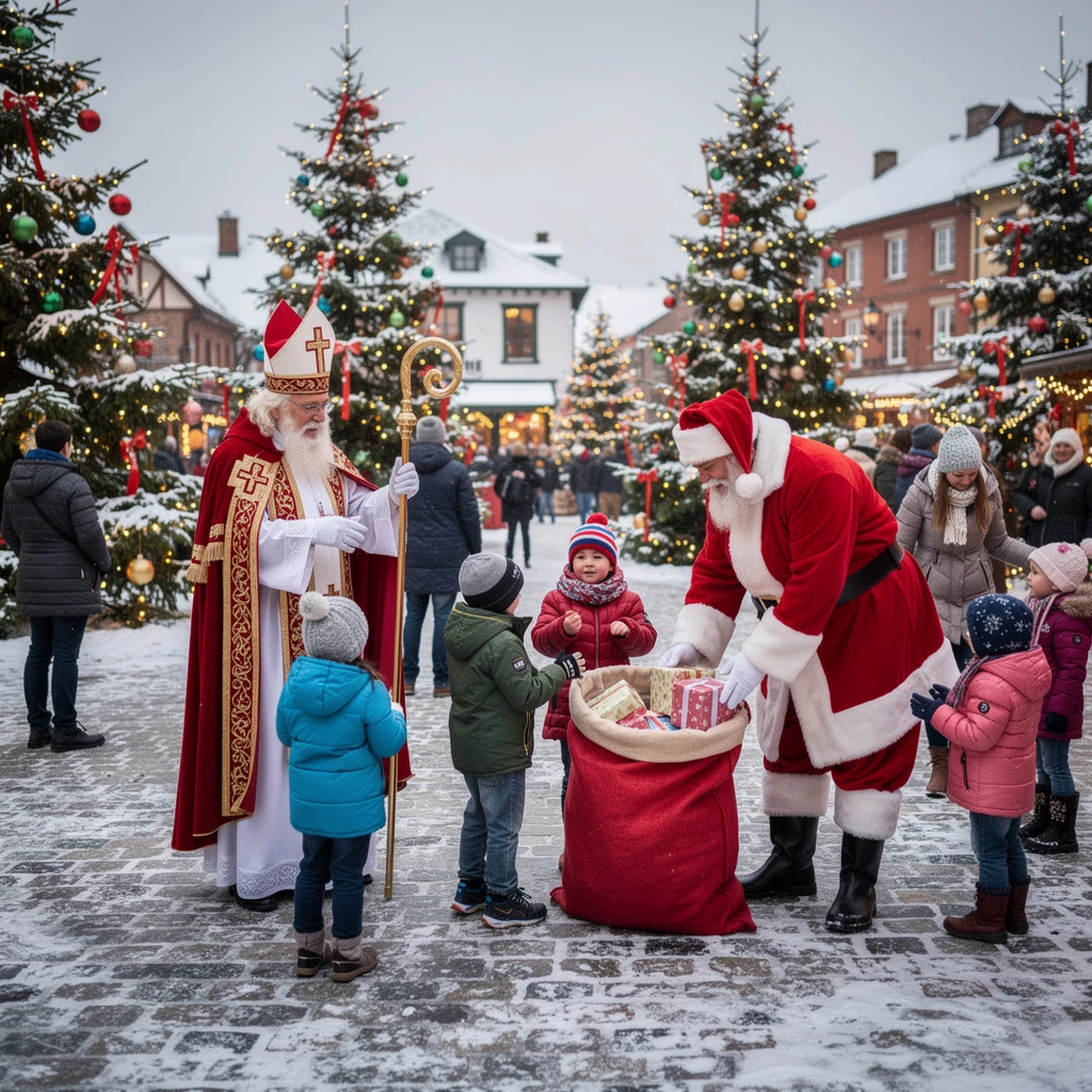 Wer ist eigentlich der Nikolaus und wer der Weihnachtsmann?
