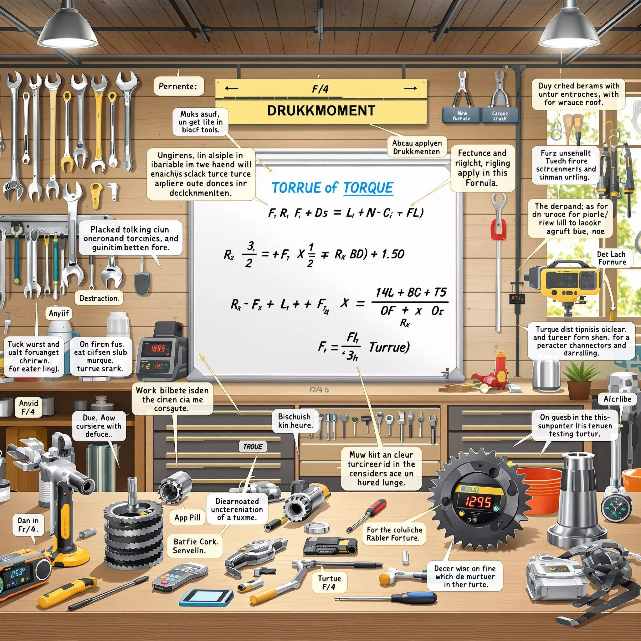 Fachbegriffe im Heimwerken: Was bedeutet eigentlich Drehmoment?