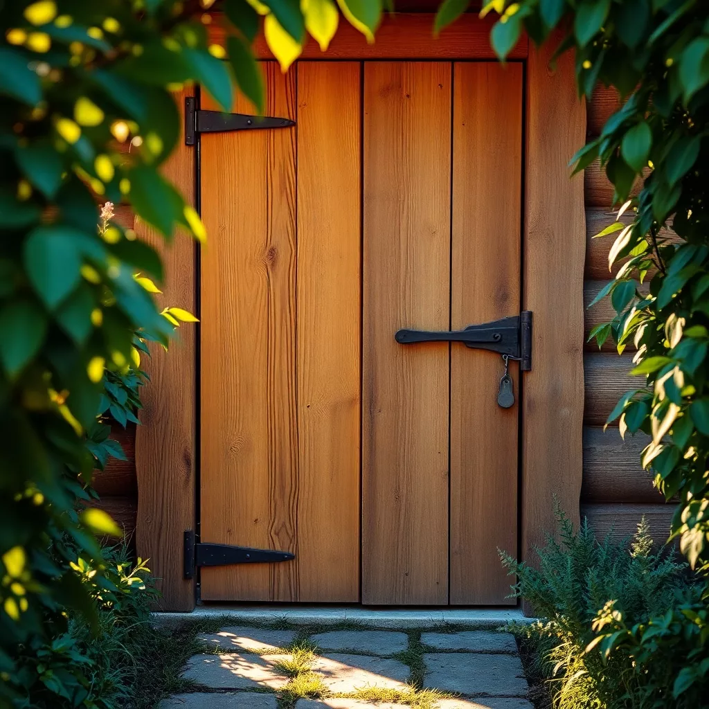 Gartenhaus Türe einzeln