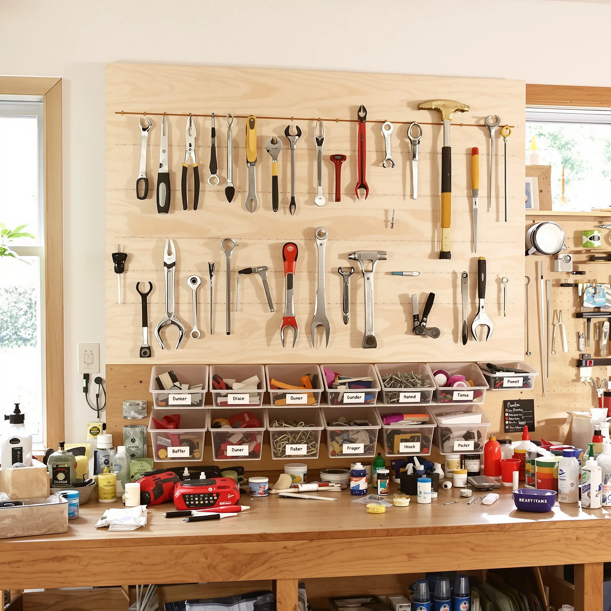 DIY Werkzeugwand aus Sperrholz – Ordnung auf kleinem Raum | DAS WERKZEUG MAGAZIN