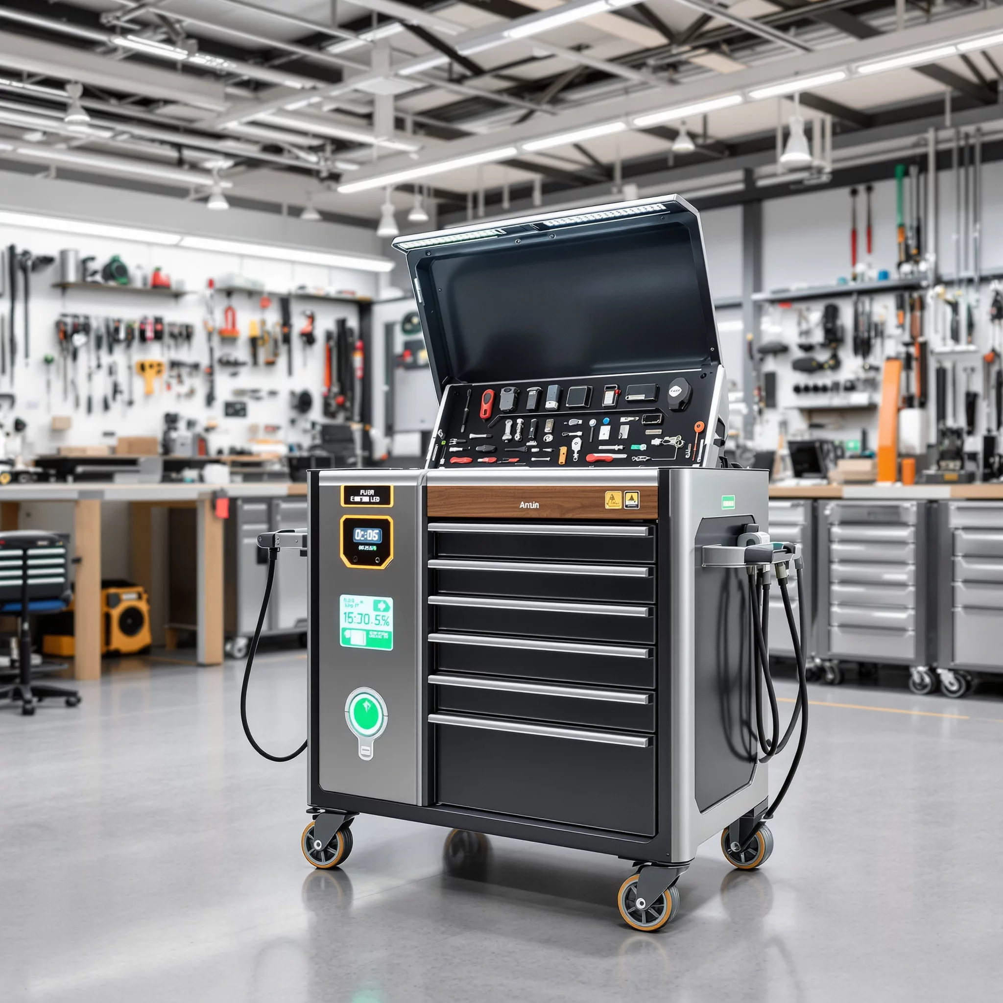 Multifunktionaler Werkzeugwagen selber bauen: Ordnung trifft Mobilität