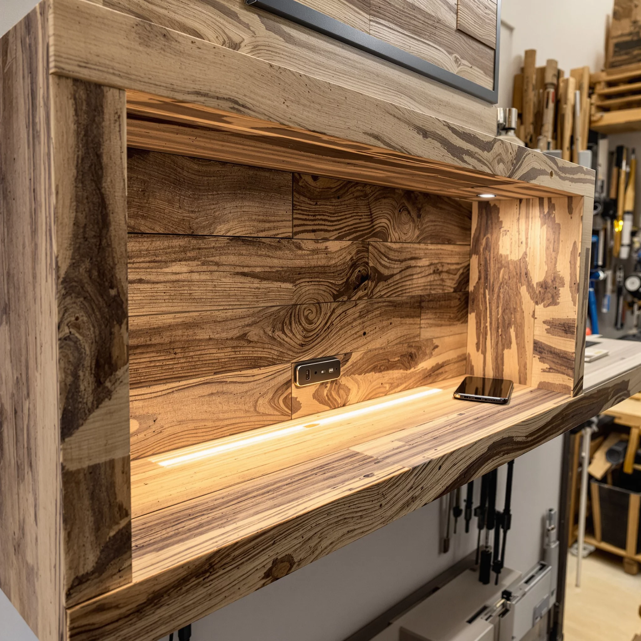 Regal aus Restholz – Nachhaltiges Upcycling für deine Werkstatt