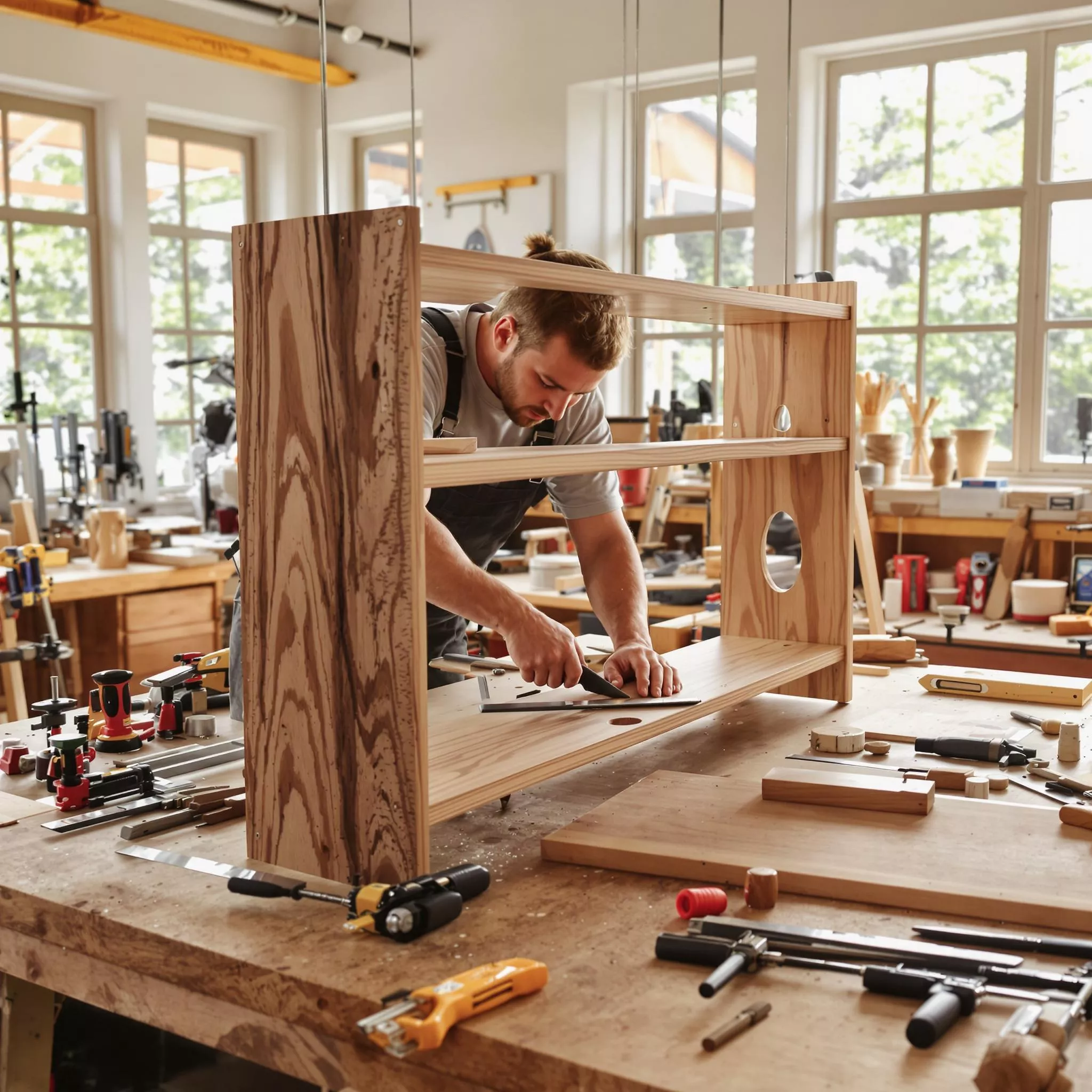 Ein Regal aus Holz selber bauen - Welche Werkzeuge brauche ich?