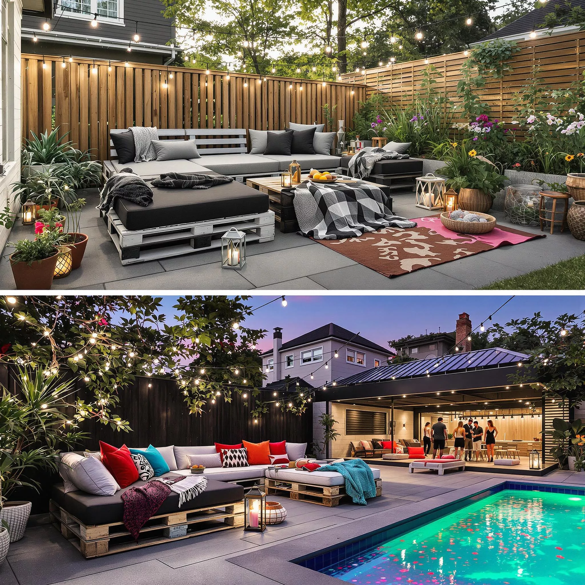 Upcycling DIY: Wir bauen eine Paletten Lounge