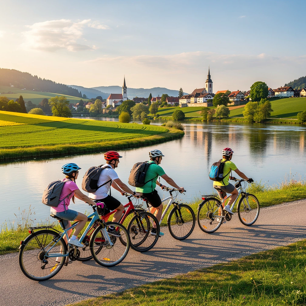 10 der familienfreundlichsten Radrouten in Deutschland und Österreich