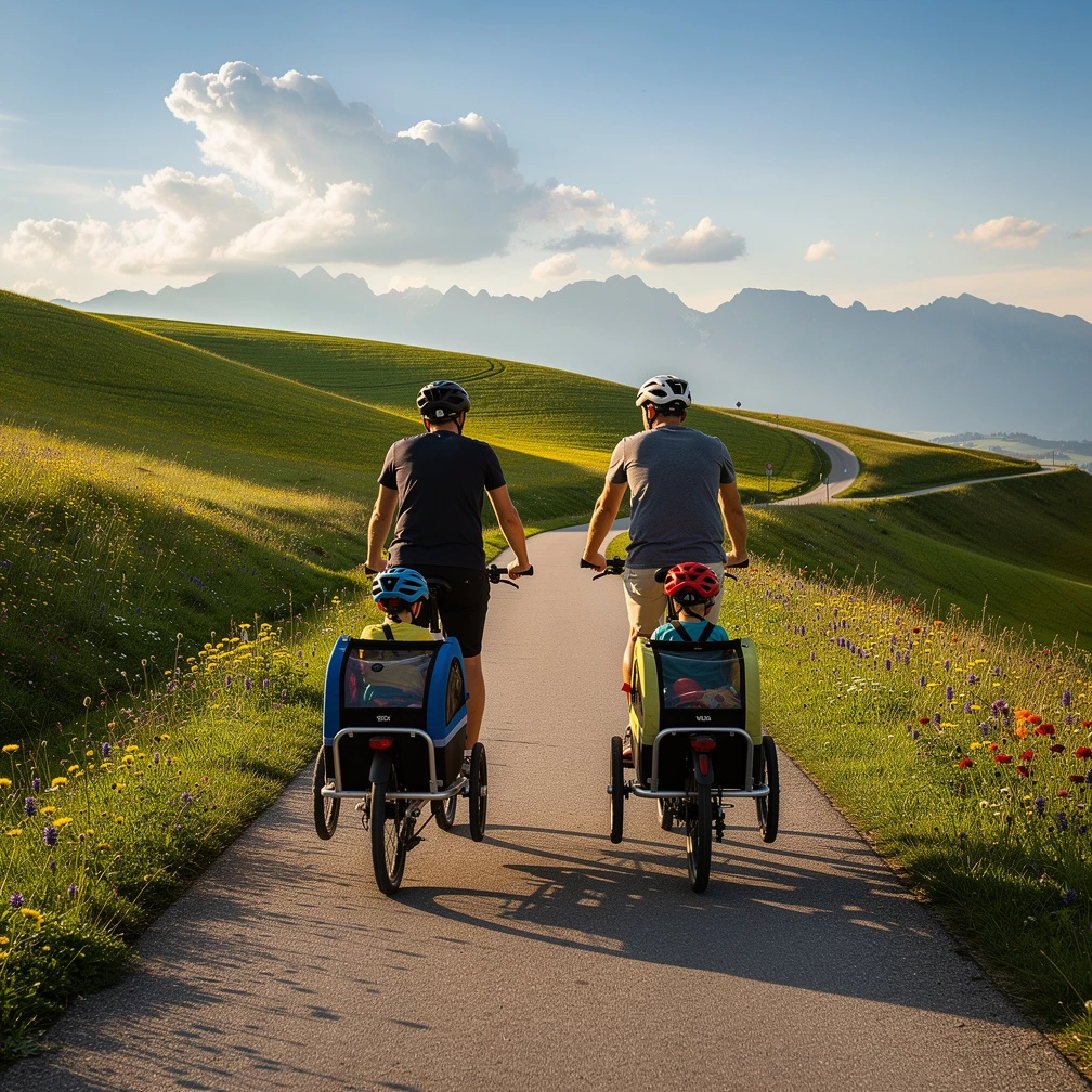 10 der familienfreundlichsten Radrouten in Deutschland und Österreich