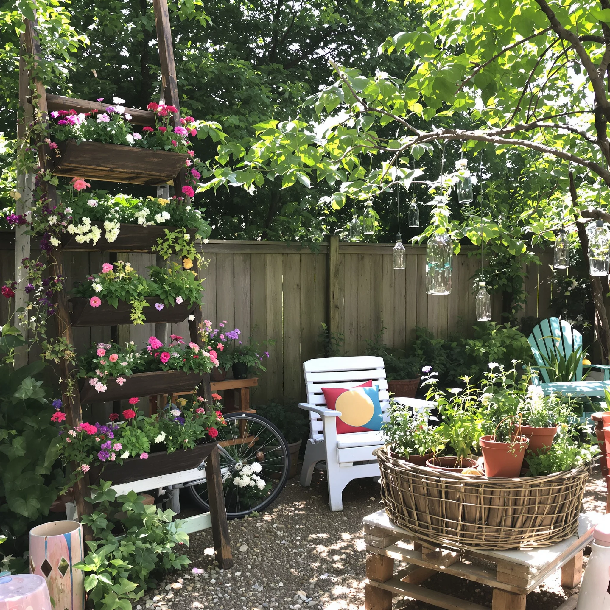 Do-it-yourself & smarte Upcycling-Ideen: Nachhaltige Selbstbauprojekte für Garten, Camping und Freizeit