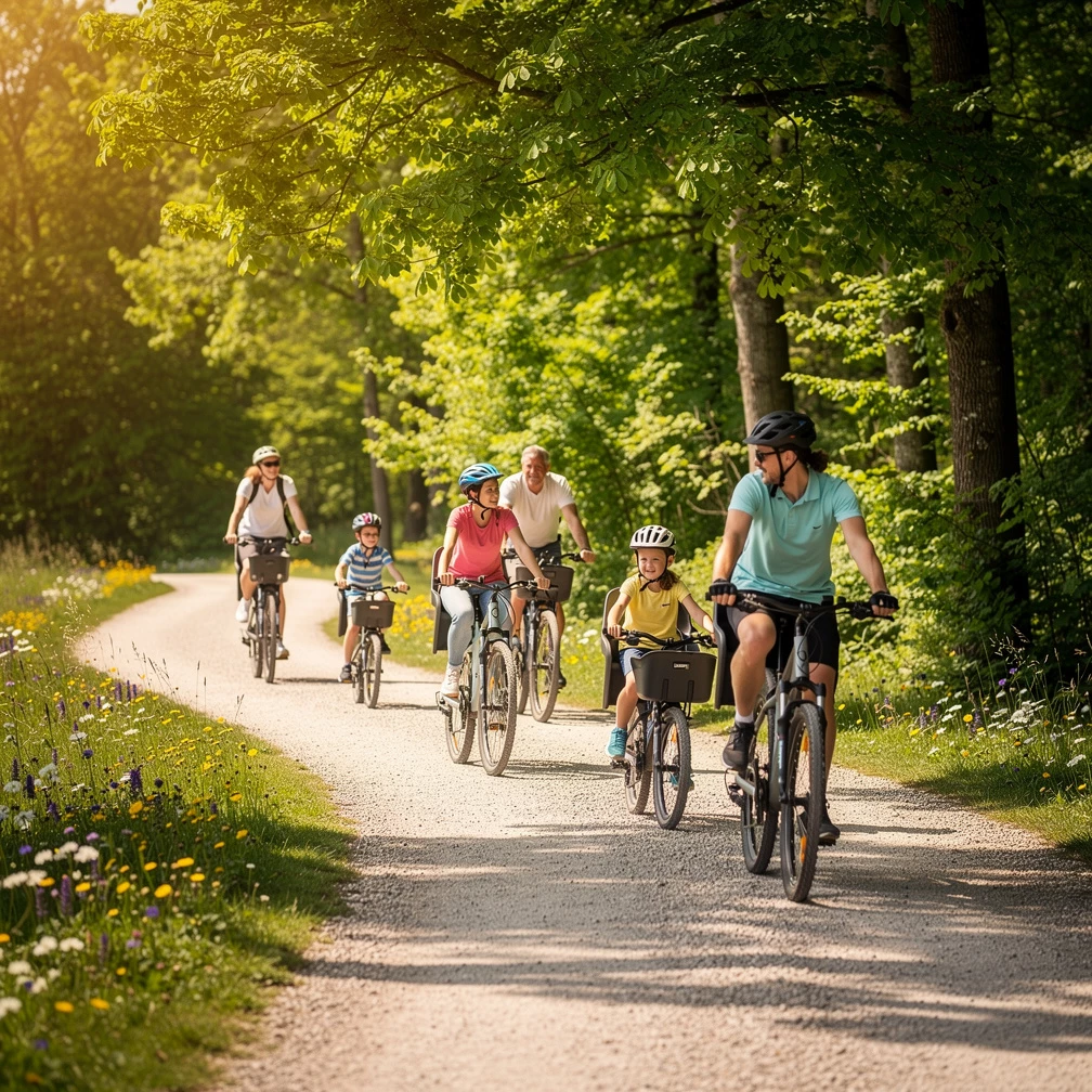 10 der familienfreundlichsten Radrouten in Deutschland und Österreich