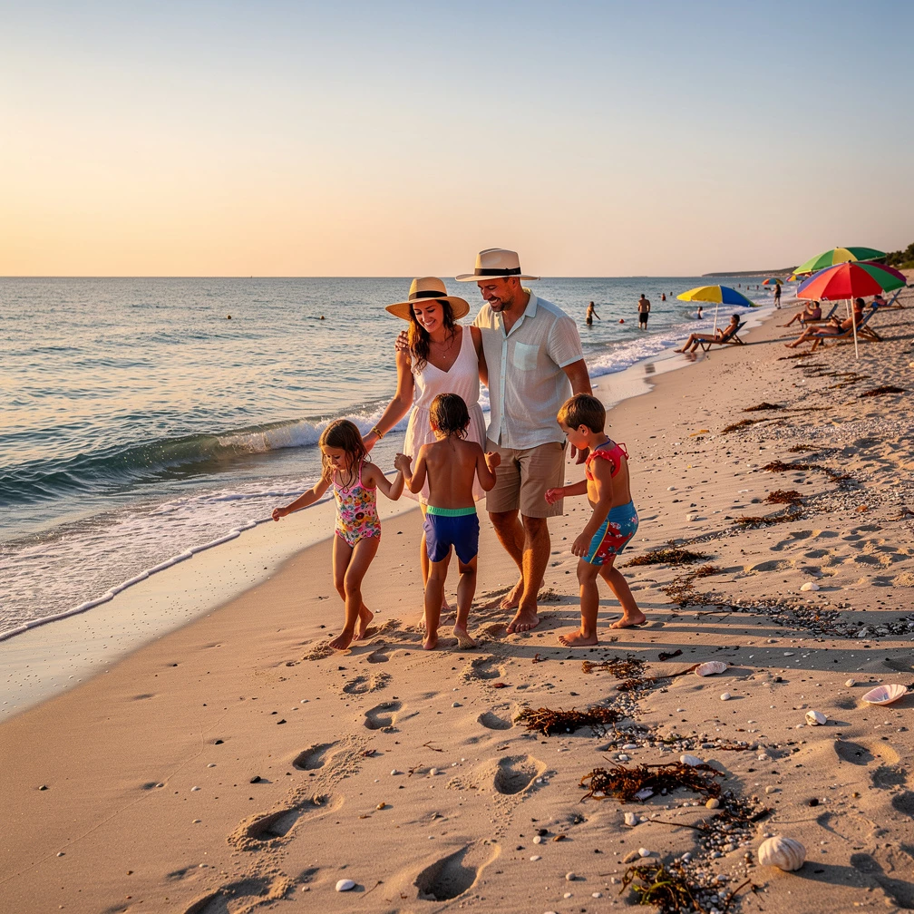 Günstiger Sommerurlaub mit Familie: Budgets für 4 Personen