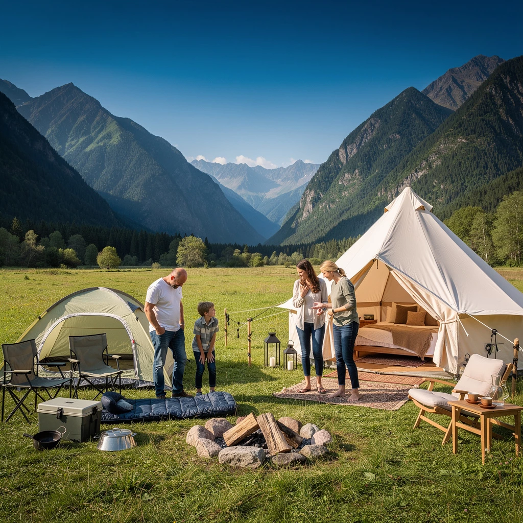 Camping oder Glamping? Was passt für meine Familie?