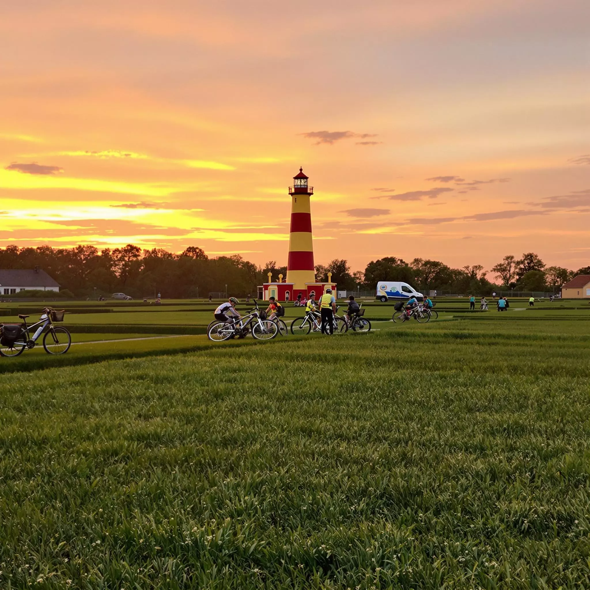Fahrradtouren entlang der Deiche