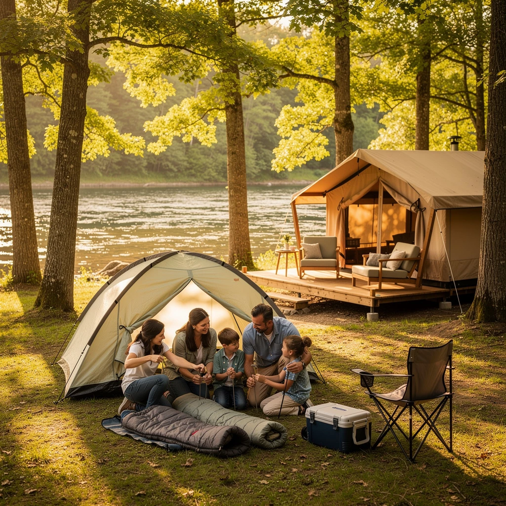 Camping oder Glamping? Was passt für meine Familie?