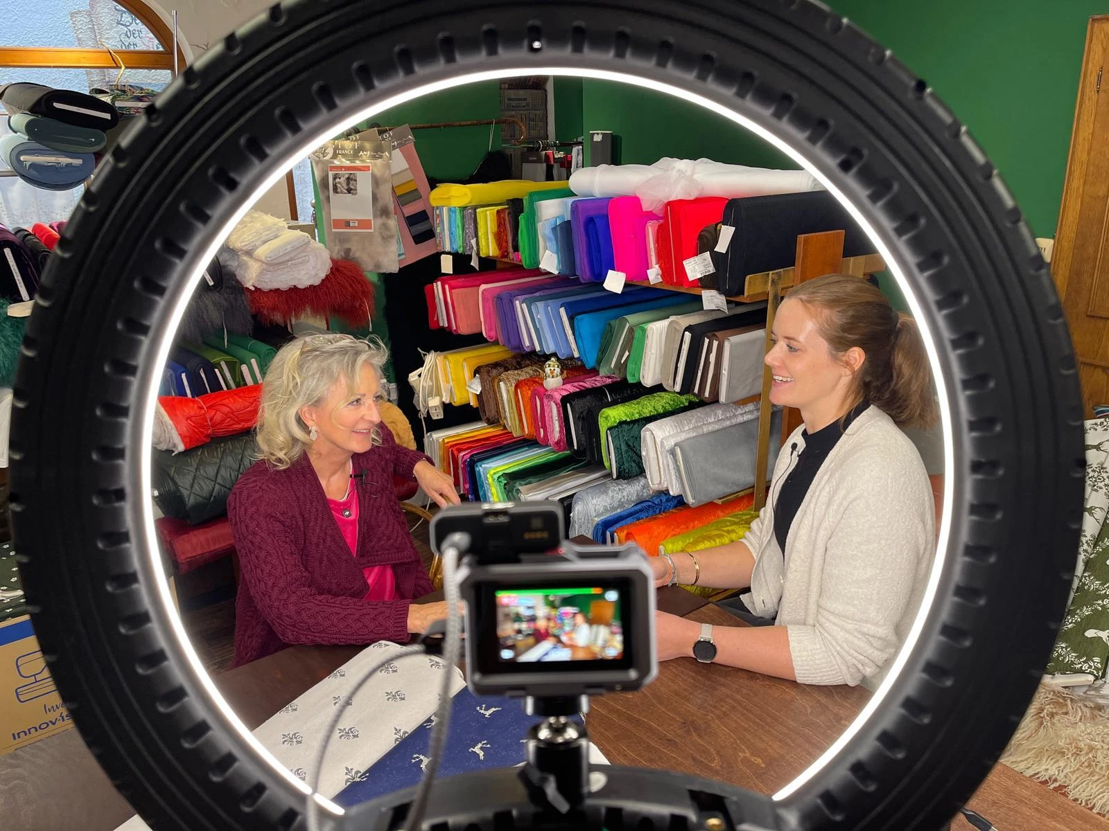 Berchtesgaden Impossible - Bei Eva Holzmann in der Nähgalerie Füssen