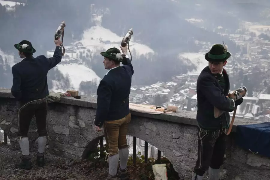 Brauchtum der Weihnachtsschützen in Berchtesgaden