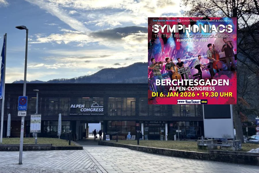 Am 6. Januar 2025 - SYMPHONIACS im AlpenCongress Berchtesgaden