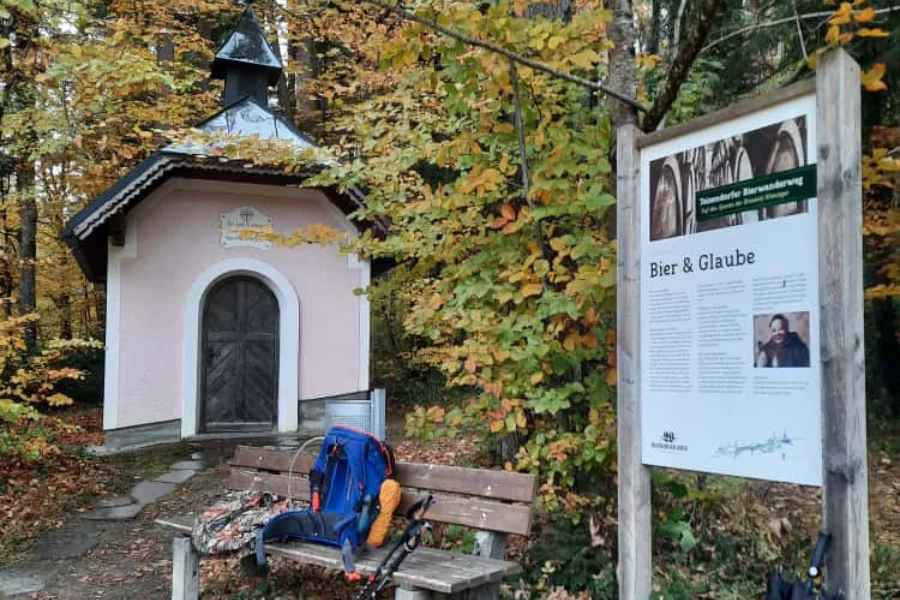 Herbstwanderung am Teisendorfer Bierwanderweg im Rupertiwinkel