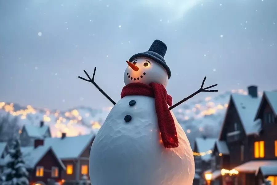 Der magische Schneemann - Eine Weihnachtsgeschichte für Weiße Weihnachten