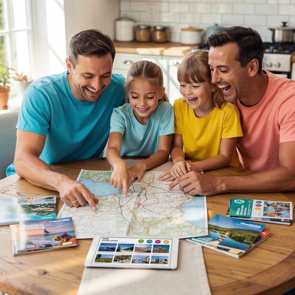 Günstiger Sommerurlaub mit Familie: Budgets für 4 Personen – Was kostet Familienurlaub wirklich?