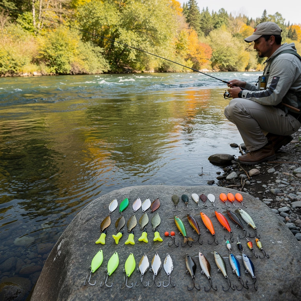 Forelle angeln: Effektivste Köder & Montagen im Jahreszeiten-Check