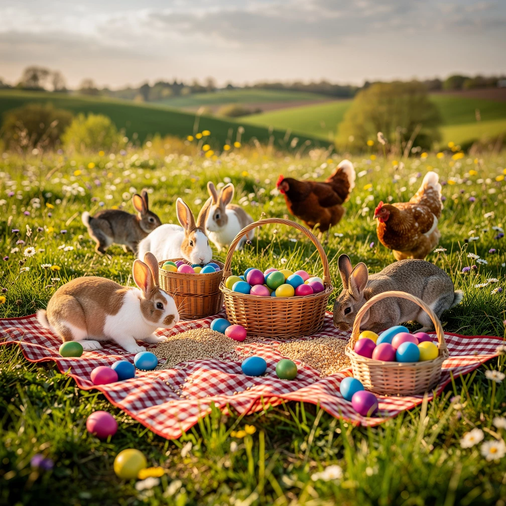 Wusstet ihr das Huhn Eier Hase? Tierische Geschichten und Symbolik zu Ostern