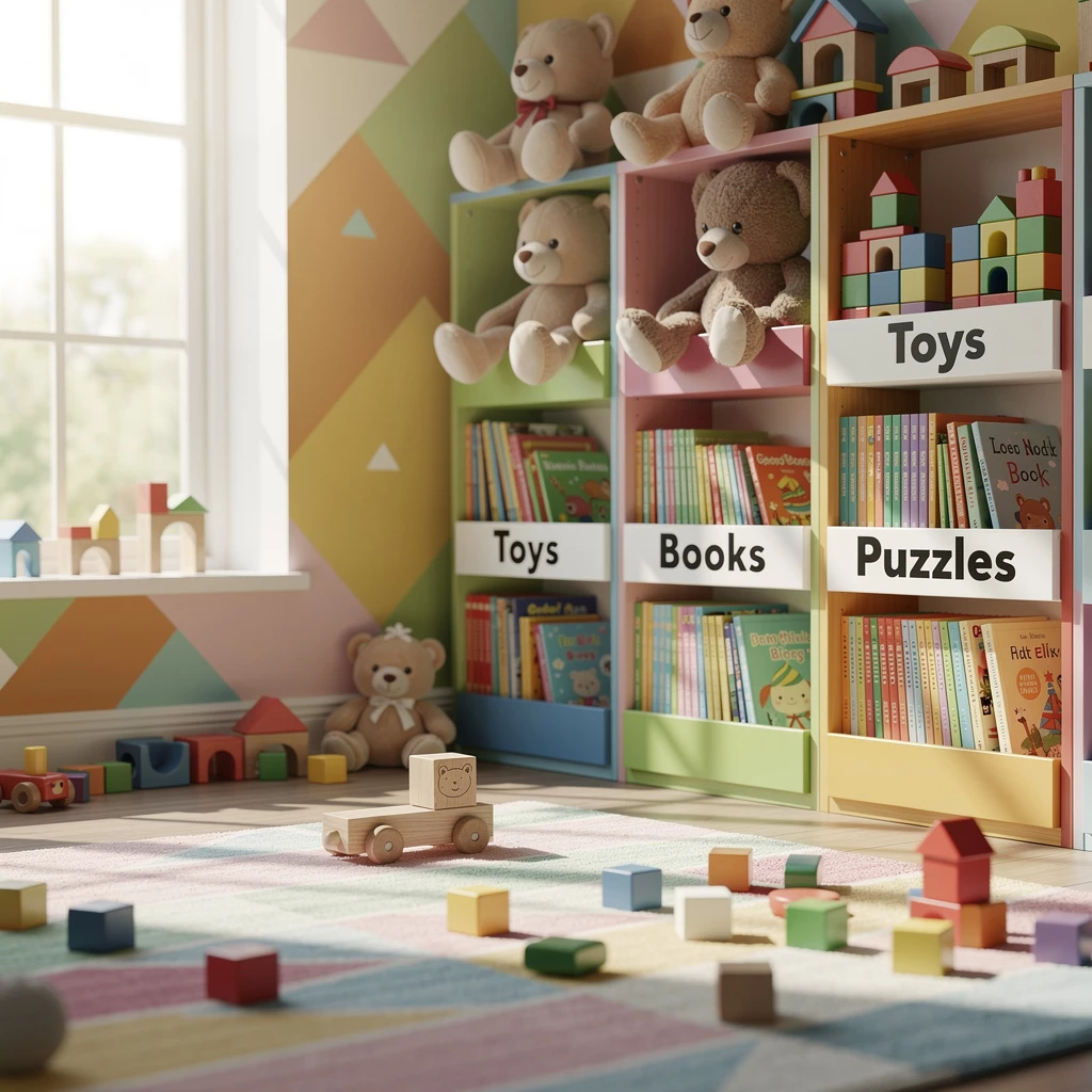 Kinderzimmer aufräumen: Systeme, die auch Kindern gelingen