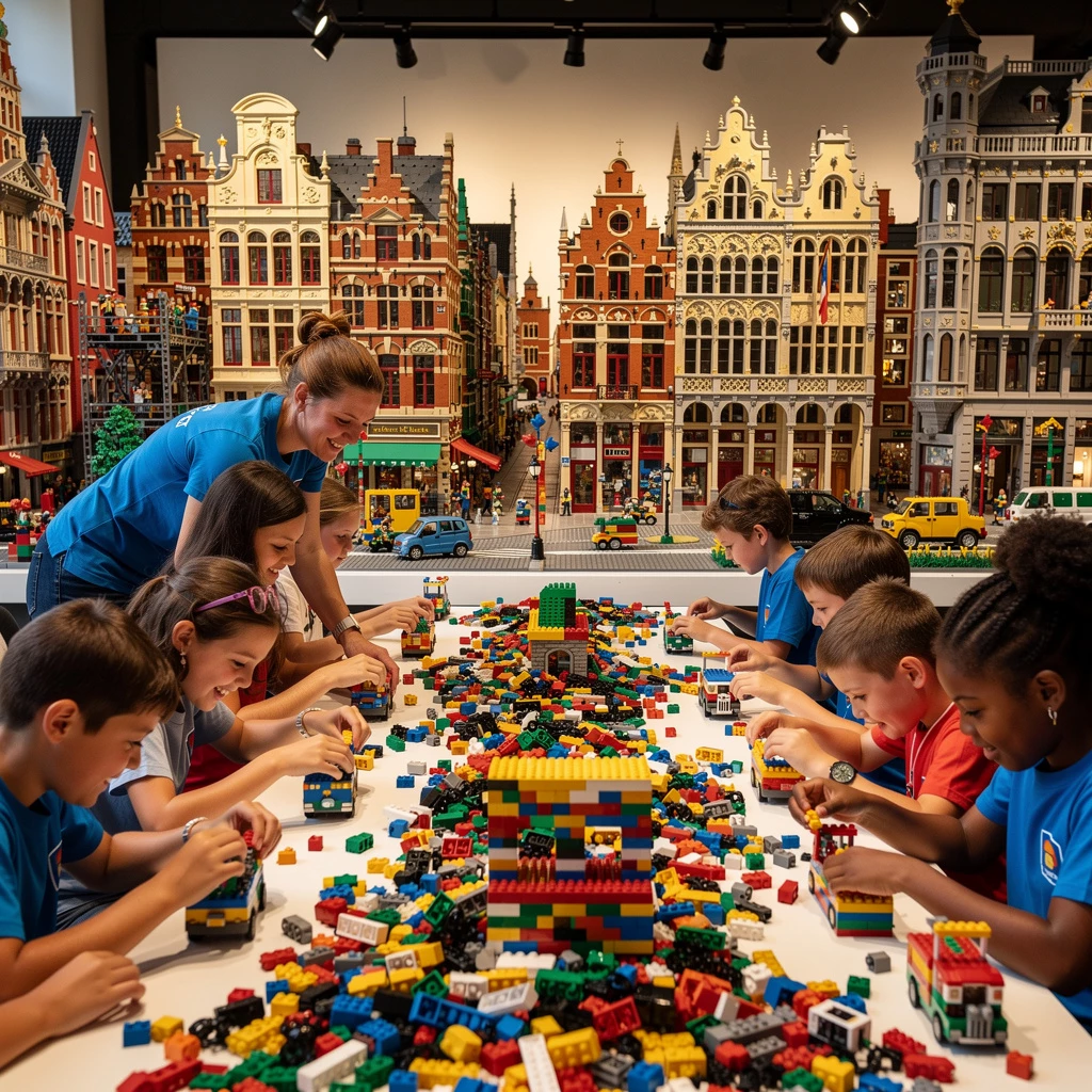 Kreatives Bauen: Die Römerstadt LOCDVNVM aus LEGO im Lokschuppen Rosenheim