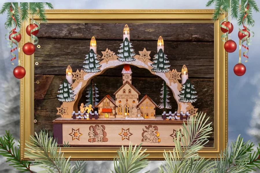 Lichterglanz für Daheim – Berchtesgadener Lichterbögen von Göttges Fotografie