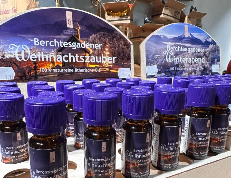 Weihnachtsduftöle von Souvenir Göttges – Berchtesgadener Winterabend & Weihnachtszauber