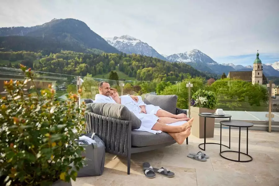 Hotel Edelweiß Berchtesgaden - Erholung - Saunawelt