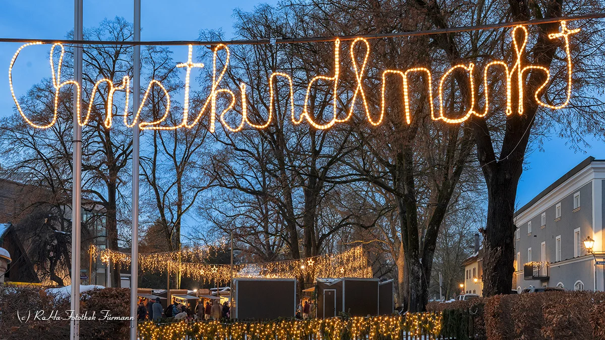 Christkindlmarkt Laufen 2025: Romantisches Wintererlebnis im Stadtpark