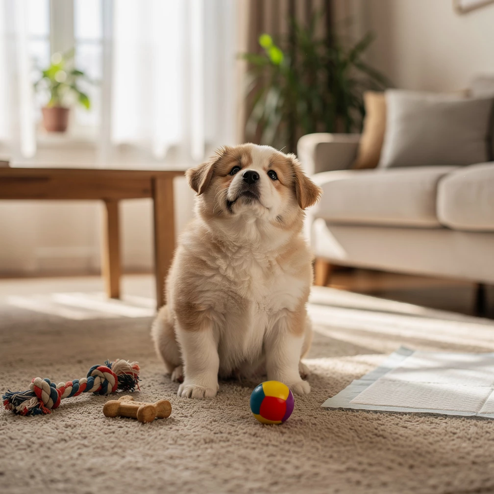 Der Hund pinkelt ständig ins Haus. Wie bekomme ich einen Welpen stubenrein?