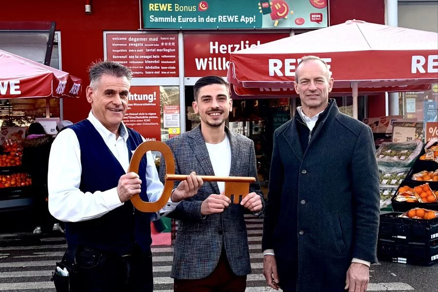 ByeBye Dieter - Willkommen Martin: Betreiberwechsel im REWE Markt am Triftplatz