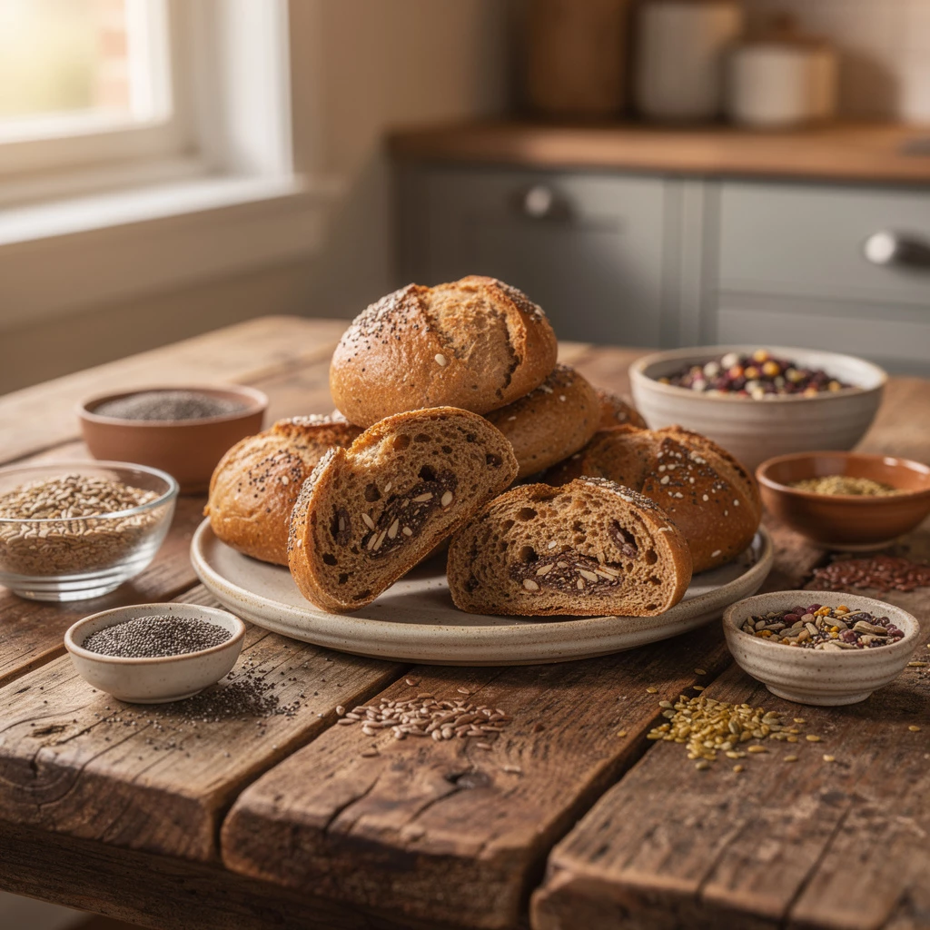 Sonntagsbrötchen mit Superfood – Knusprige Power für deinen Sonntag