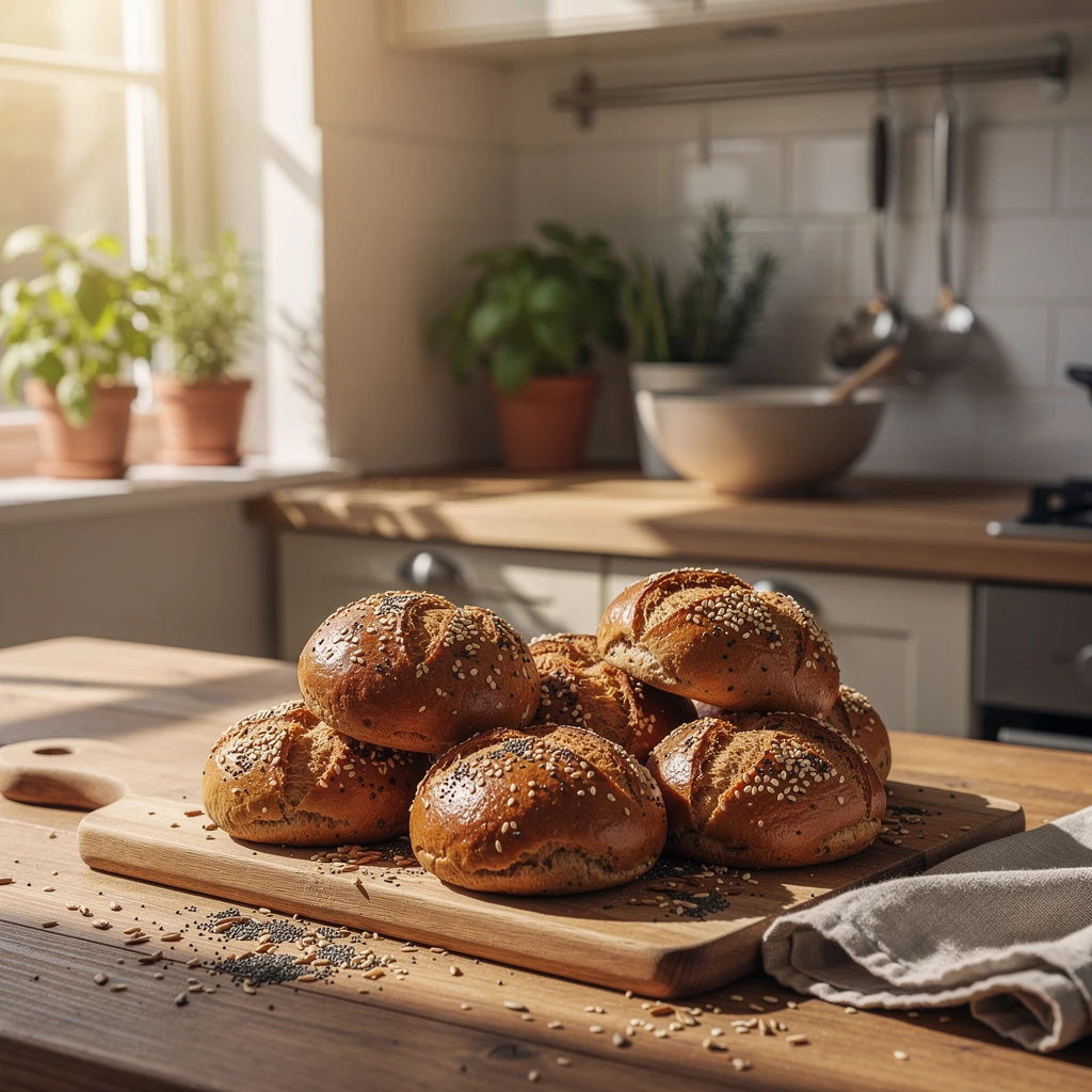 Sonntagsbrötchen mit Superfood – Knusprige Power für deinen Sonntag