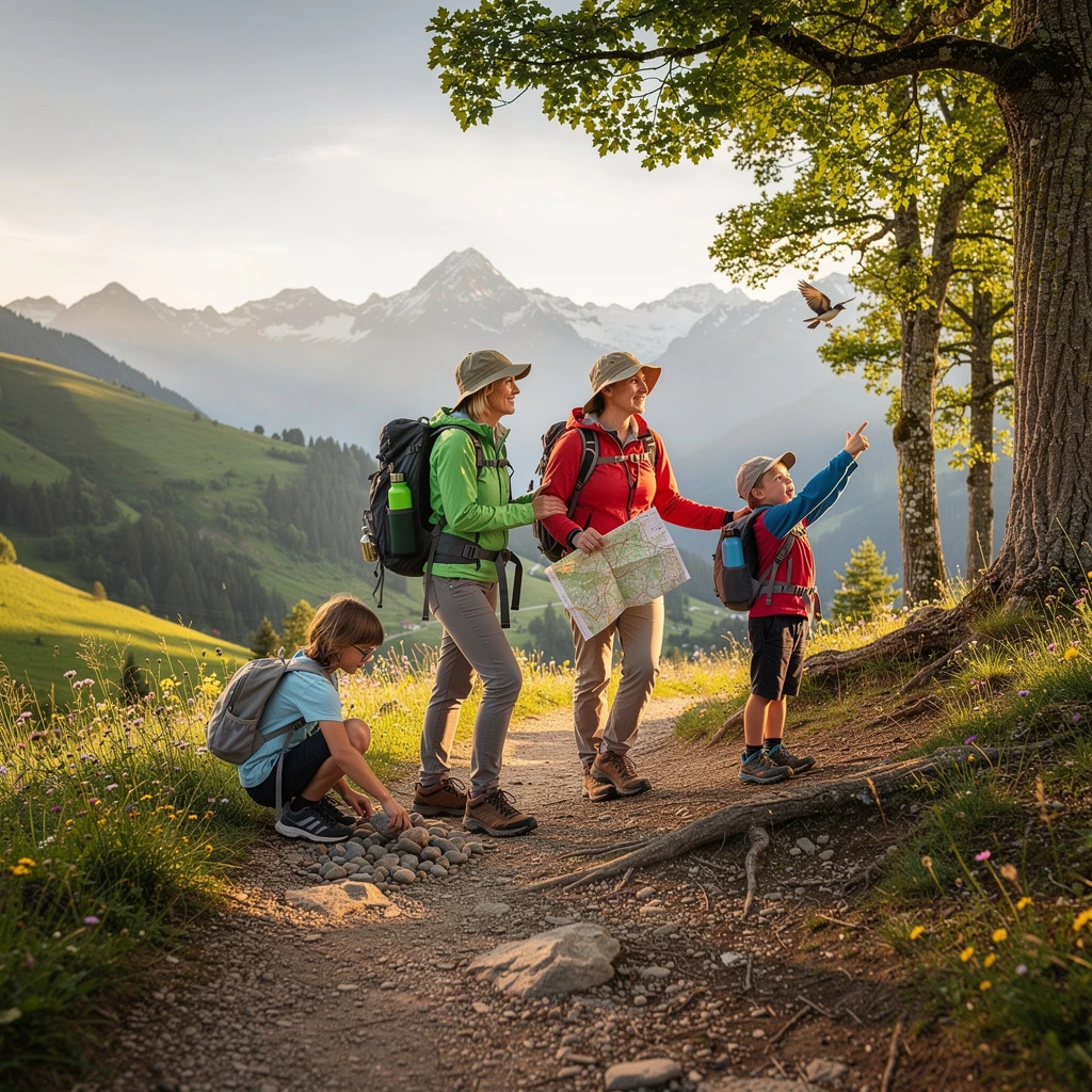 Kurzurlaub Berge mit Kindern: stressfrei planen