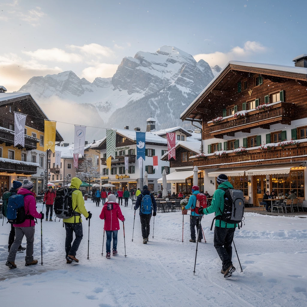 Alles rund um Berchtesgaden: Winterwandern zur Kälbersteinschanze