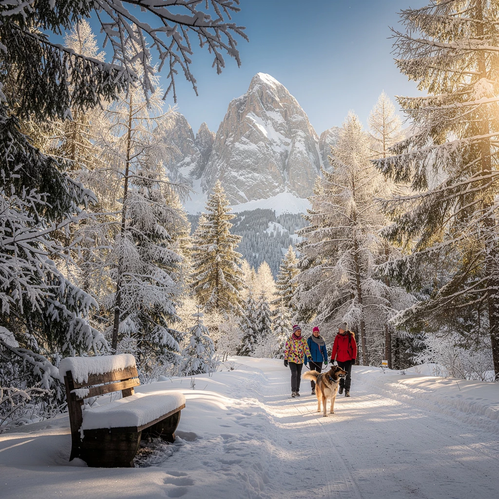 Winterspaziergang am Carl-von-Lindeweg