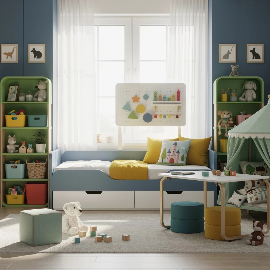 Kinderzimmer aufräumen: Systeme, die auch Kindern gelingen