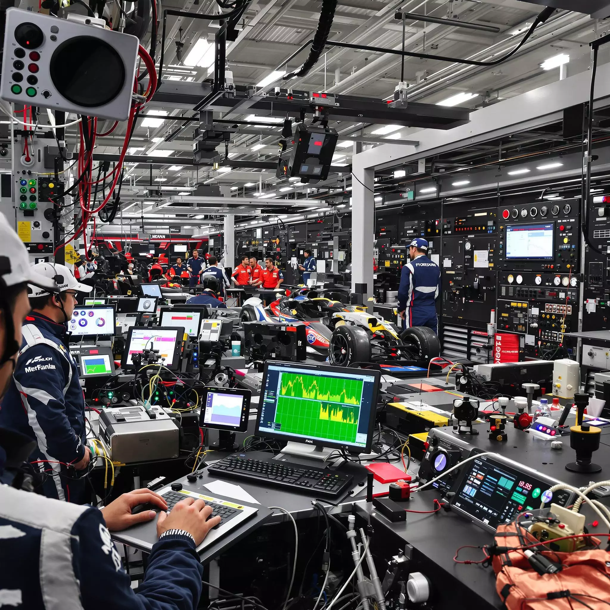 Elektronik und Datenanalyse im Motorsport