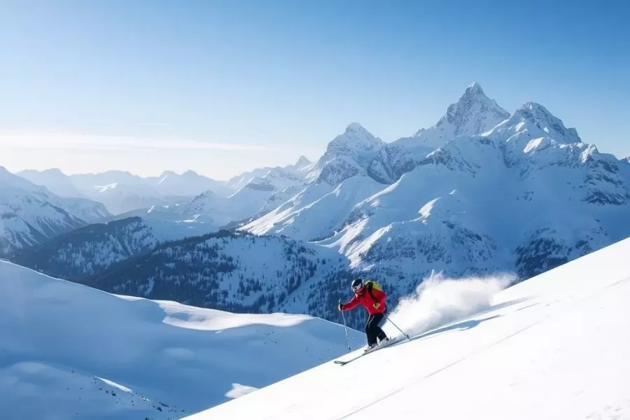 Die Magie des Skifahrens: Ein Winterwunderland
