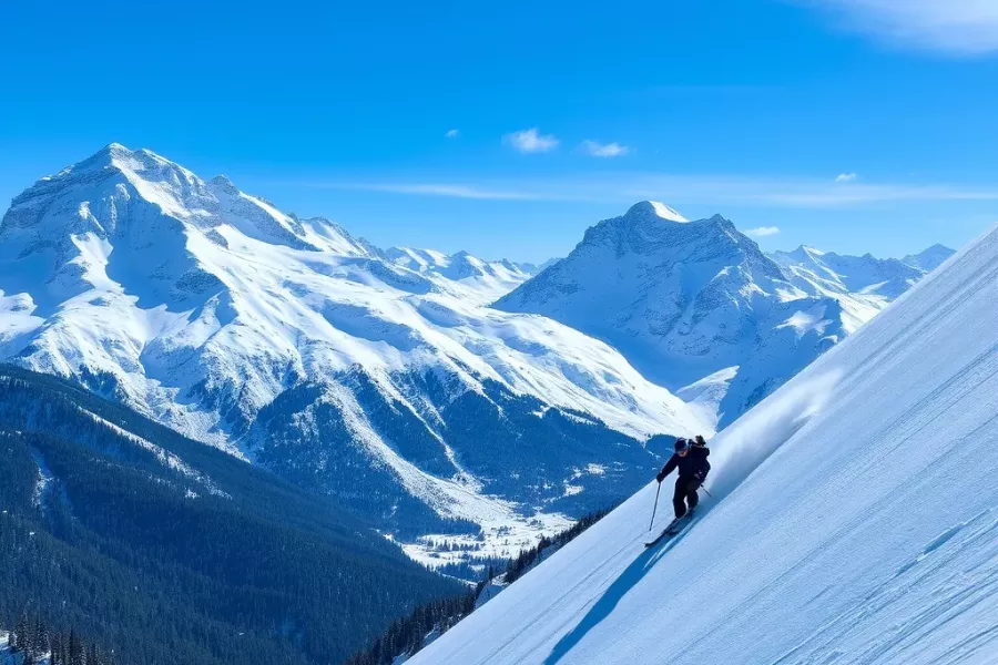 Die Magie des Skifahrens: Ein Winterwunderland