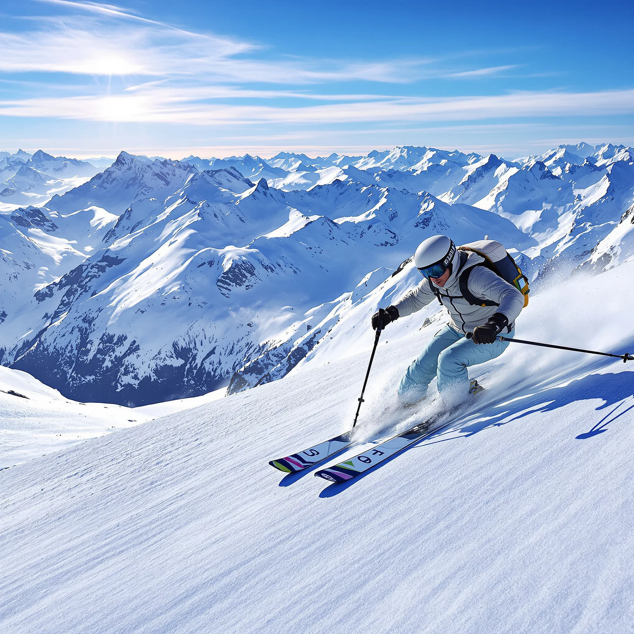 Die Entstehung von Kunstschnee: So wird aus Wasser Pulverschnee