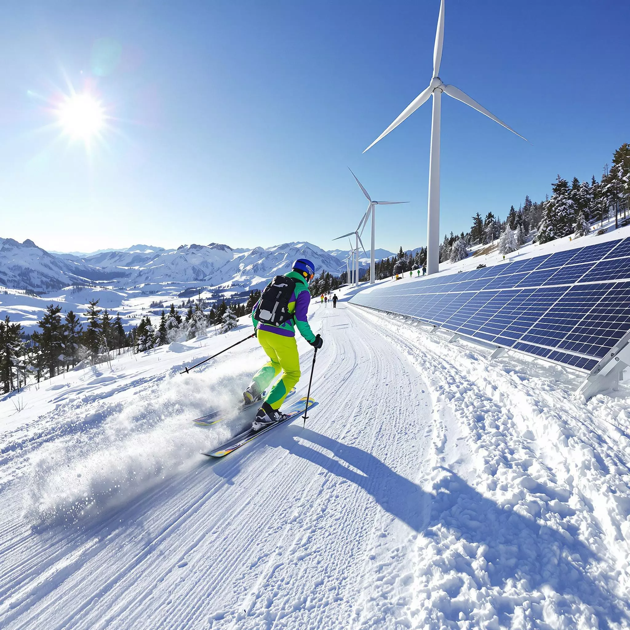 Umweltbewusst Skifahren: Nachhaltige Optionen und Initiativen