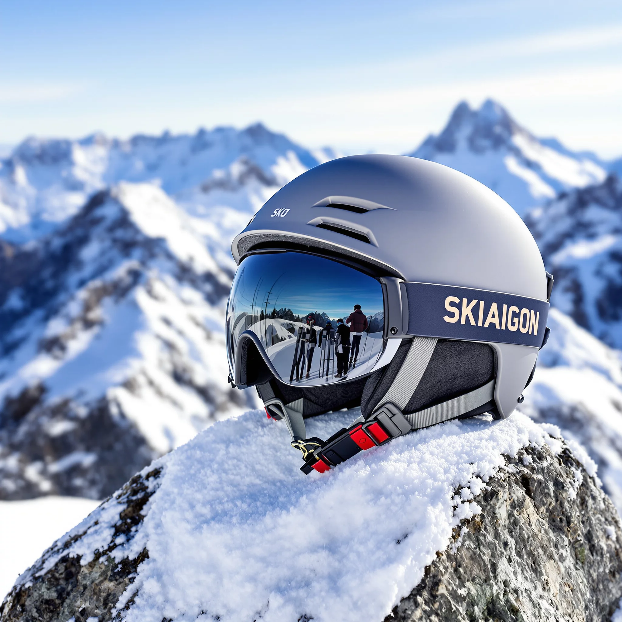 Der richtige und wichtige Skihelm beim Skifahren, darauf solltest du achten