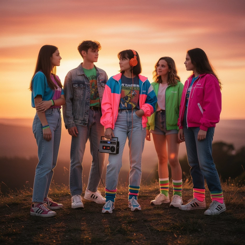 80er-Jahre-Gefühl: Freiheit, Offenheit und Sorglosigkeit im Alltag