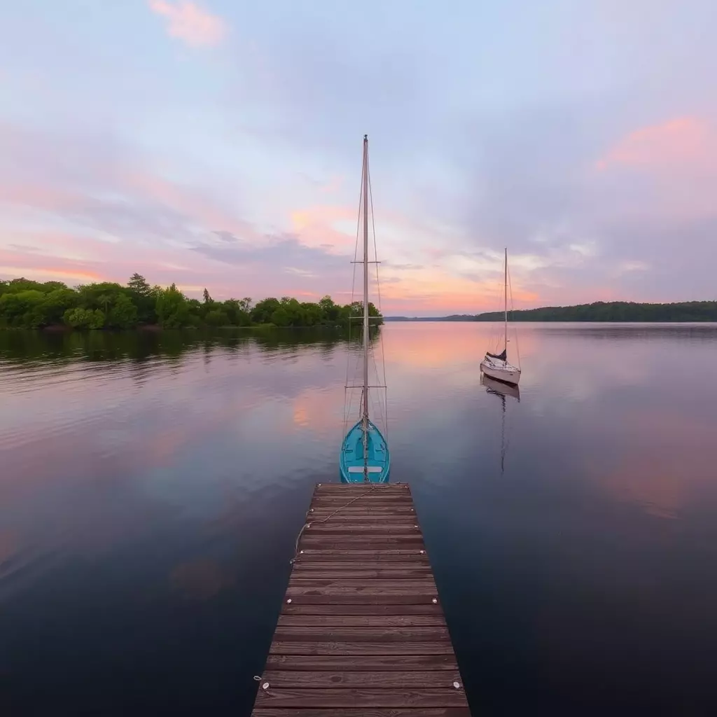 Abendstimmung am Zwischenahner Meer